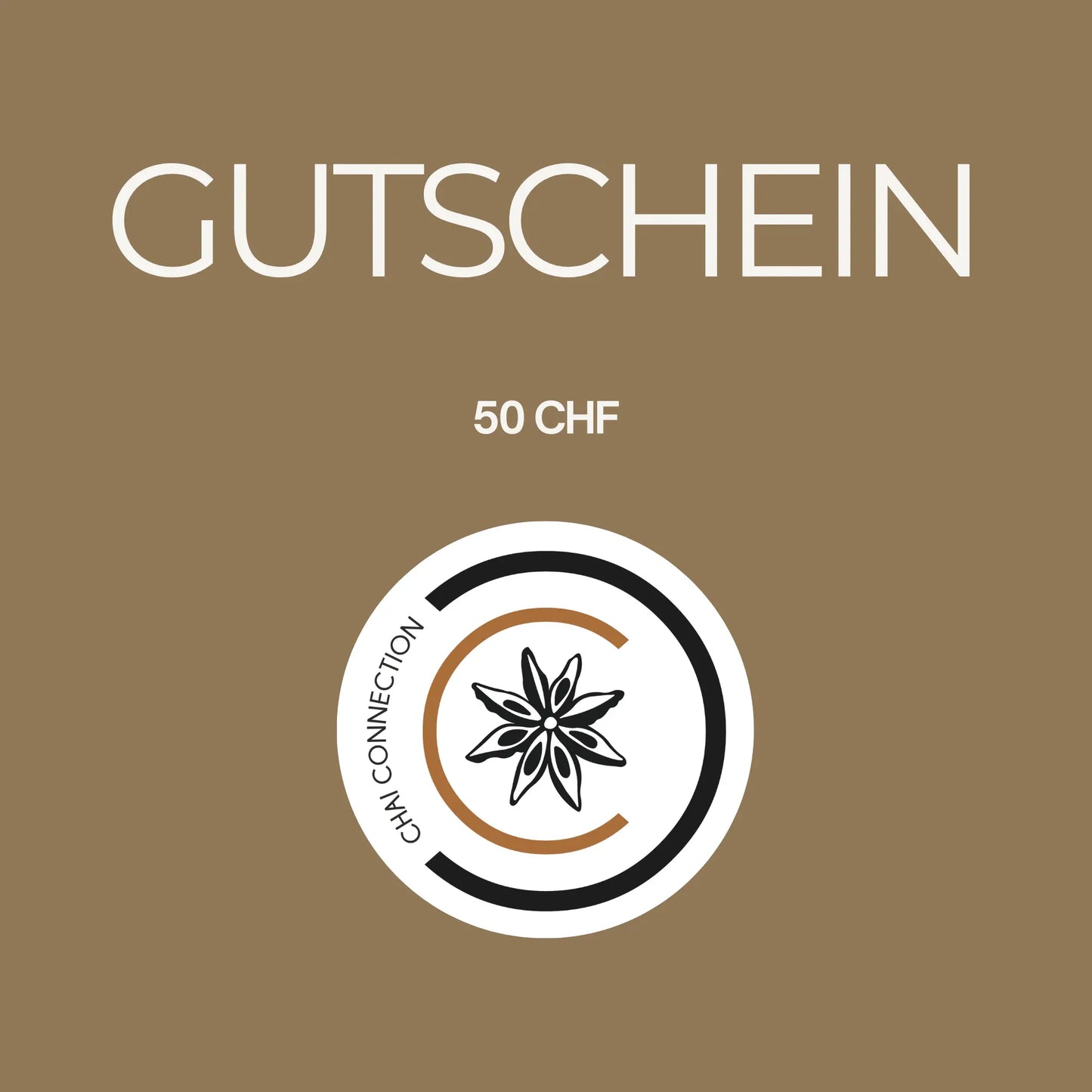 Geschenk Gutschein 50 CHF