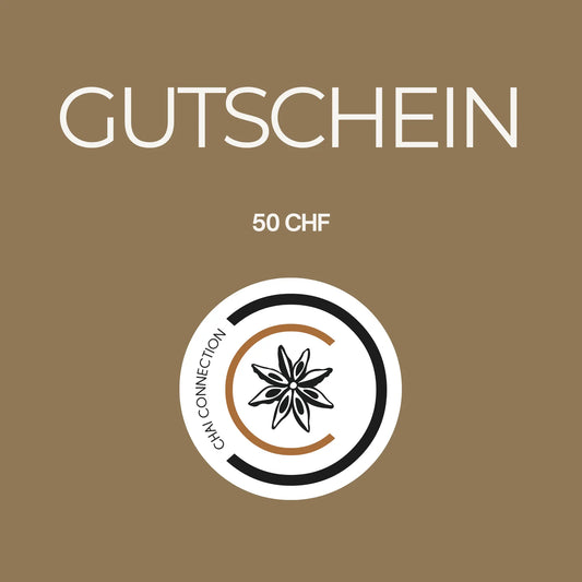 Geschenk Gutschein 50 CHF