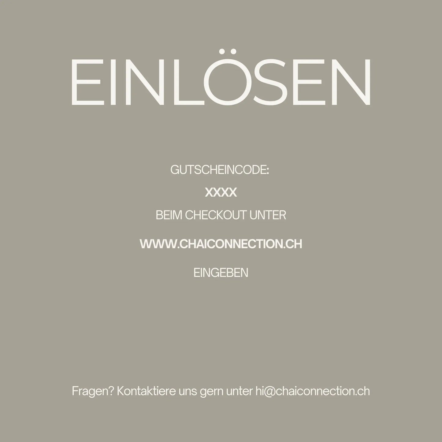 Geschenkgutschein 20 CHF